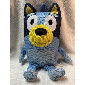 2018 Bluey 10” Bath Buddy Plush Quick Dry Stuffed Doggy Kid Toy NWOT